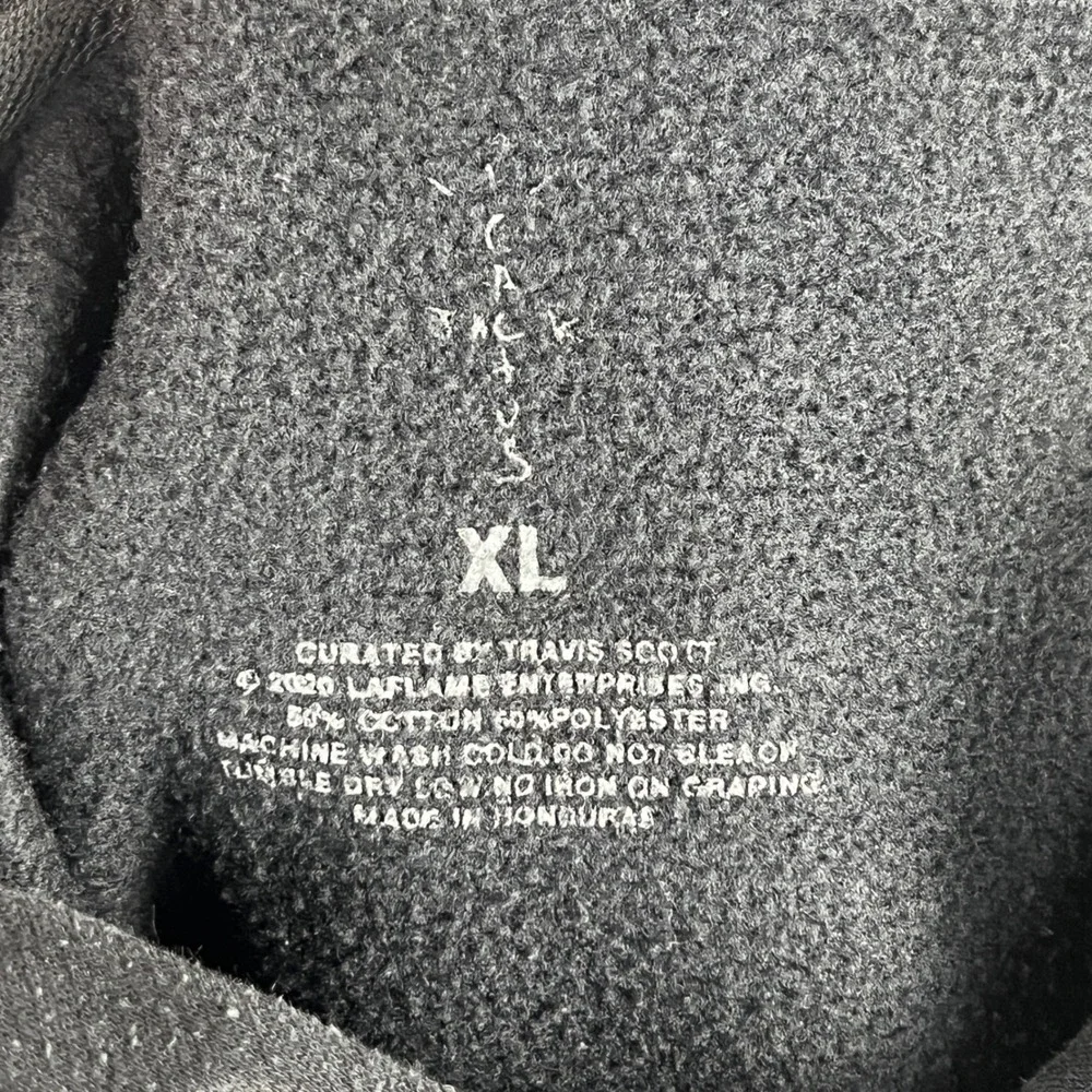 Travis Scott Cactus Jack McDonald's Apple Pie Hoodie Black XL CPFM Style 2020 - Picture 9 of 11